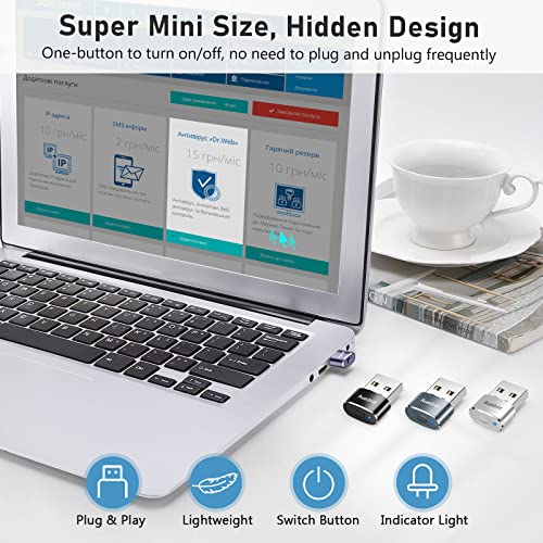 Auedrot Mouse Jiggler: Undetectable Metal USB Mouse Mover – Feature Highlight