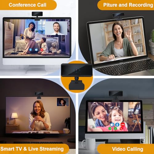 Webcam Bocodow: Bocodow USB Webcam with Microphone 1080P HD – Packaging