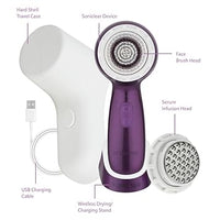 Michael Todd Beauty Soniclear Petite ââ‚¬â€œ Facial Cleansing Brush System - 3-Speed Sonic Powered Exfoliating Face Brush