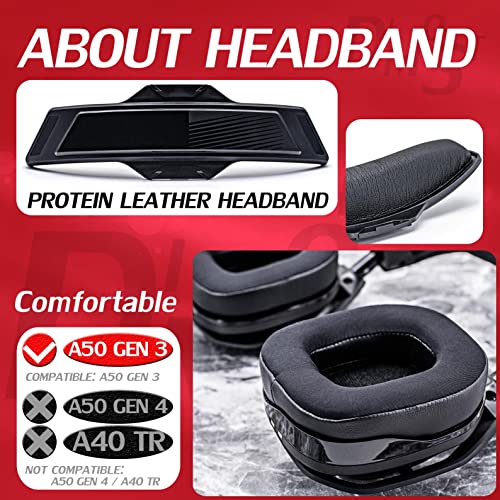 A50 GEN 3 Mod Kit: DIMOST Cooling Gel Ear Pads and Headband – In Use