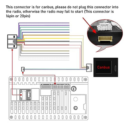 Rimoody Car Radio for Toyota Highlander 2000 2001 2002 2003 – Feature Highlight