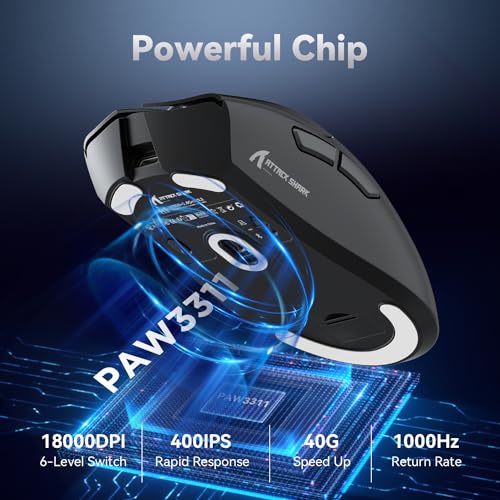 Mouse Gaming: R1 Wireless Gaming Mouse 59g Lightweight – In Use