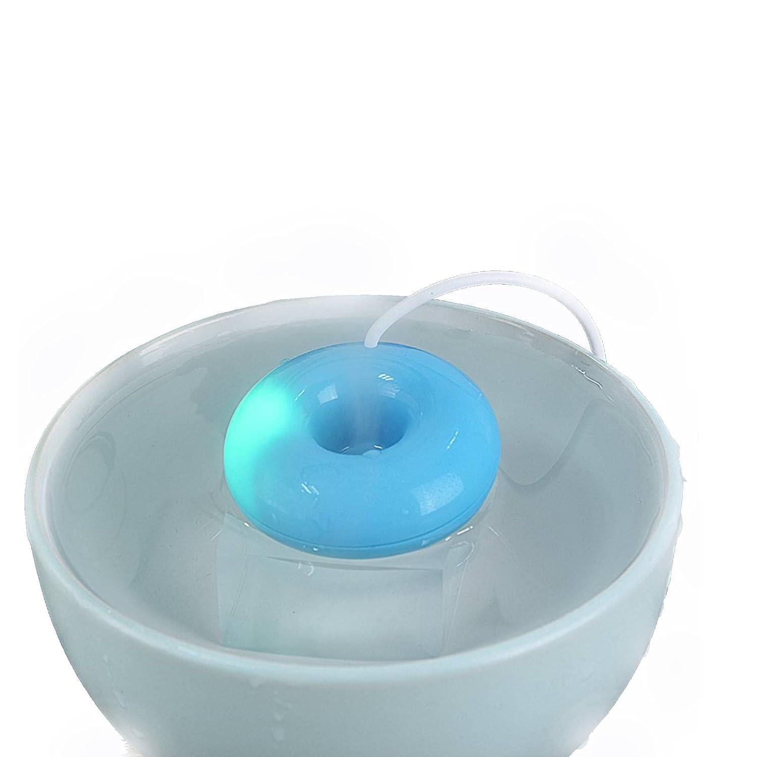 Mini Doughnut-Shaped Humidifier,Portable USB Powered Spray Humidifier,Atomization Spray Humidifier Floats On The Water for Home Bedroom Office Car,Outdoor Air Freshener,Aroma Diffuser