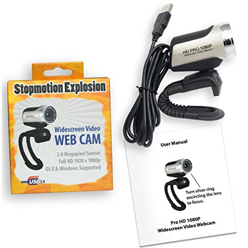 Stopmotion Explosion: USB 2.0 HD Pro Widescreen Video Full – Side View