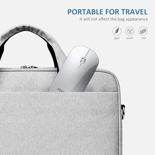 Mouse FENIFOX: FENIFOX Bluetooth Mouse Slim Mini Portable – Close-up Detail