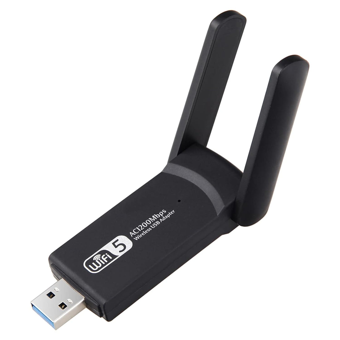 1200Mbps Wireless USB Wifi Adapter, with double External Antenna, Dual Band 2.4GHz/5GHz