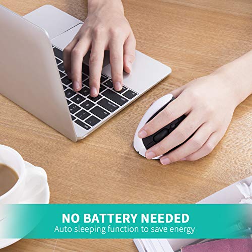 Left Handed Mouse: AURTEC Rechargeable 2.4G Wireless – In Use