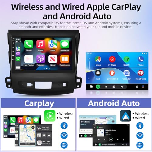 8 Core Android [2+64G] Car Stereo for Mitsubishi Outlander – Packaging
