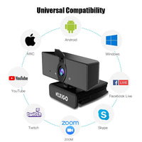 1080P Business Webcam with Dual Microphone & Privacy Cover, 2021 [Upgraded] NexiGo USB FHD Web Computer Camera, Plug and Play, for Zoom/Skype/Teams Online Teaching, Laptop MAC PC Desktop