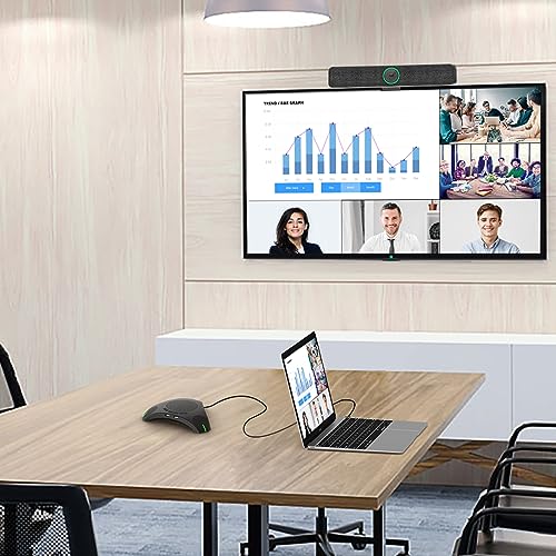 Microphone Speakerphone: USB Speakerphone with Dual Hub – In Use