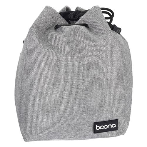 PATIKIL Soft Drawstring Lens Case – Front View