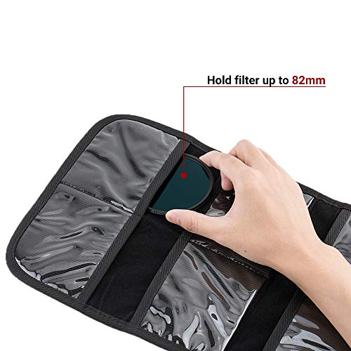 8 Pockets Lens Filter Case for Circular or Square Filters – Packaging