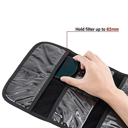 8 Pockets Lens Filter Case for Circular or Square Filters – Packaging