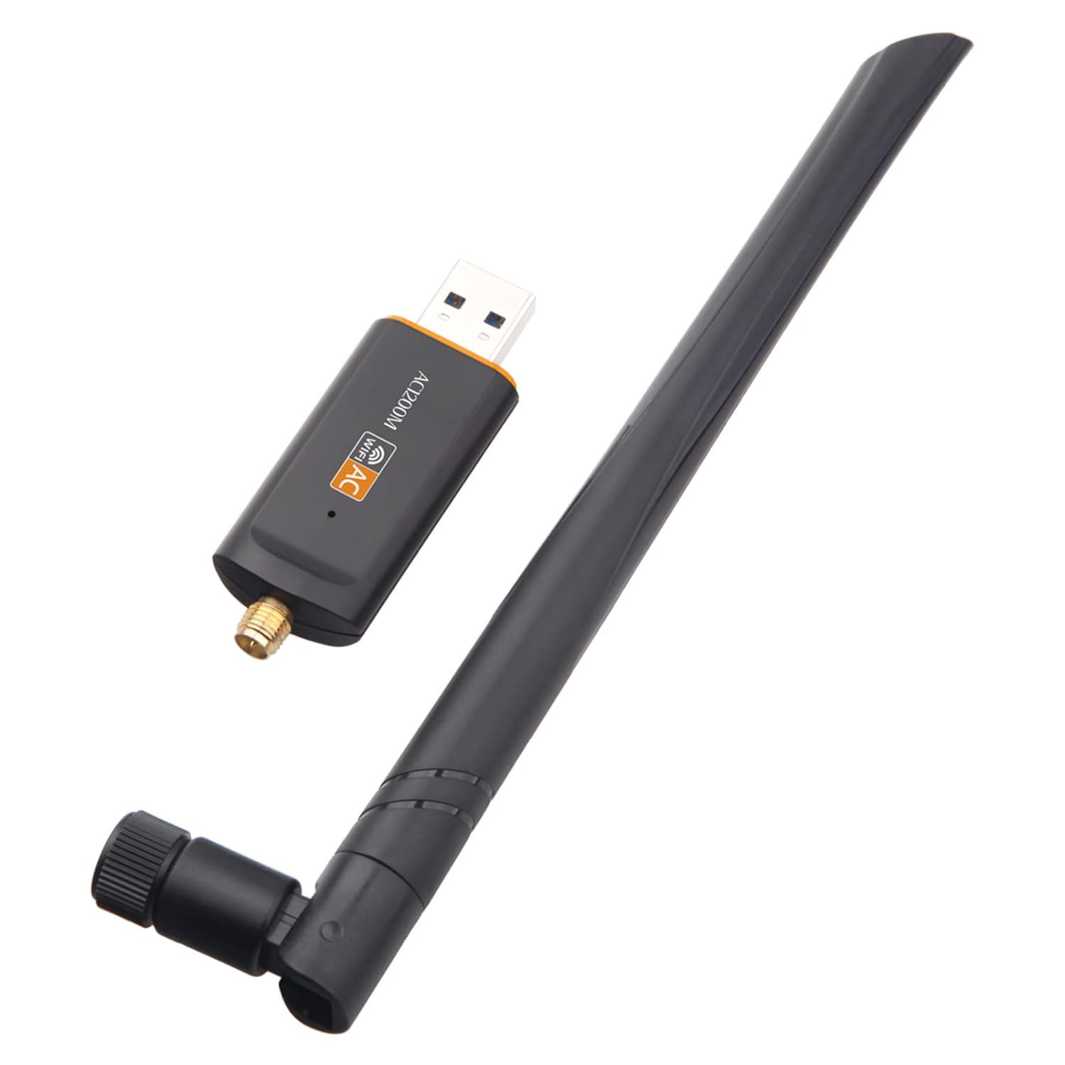 1200Mbps Wireless USB Wifi Adapter, with External Antenna, Dual Band 2.4GHz/5GHz