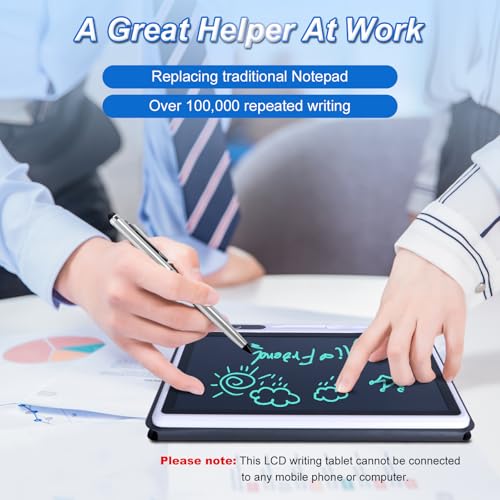Writing LCD Tablet: 10 Inch Electronic Writing Notebook – In Use