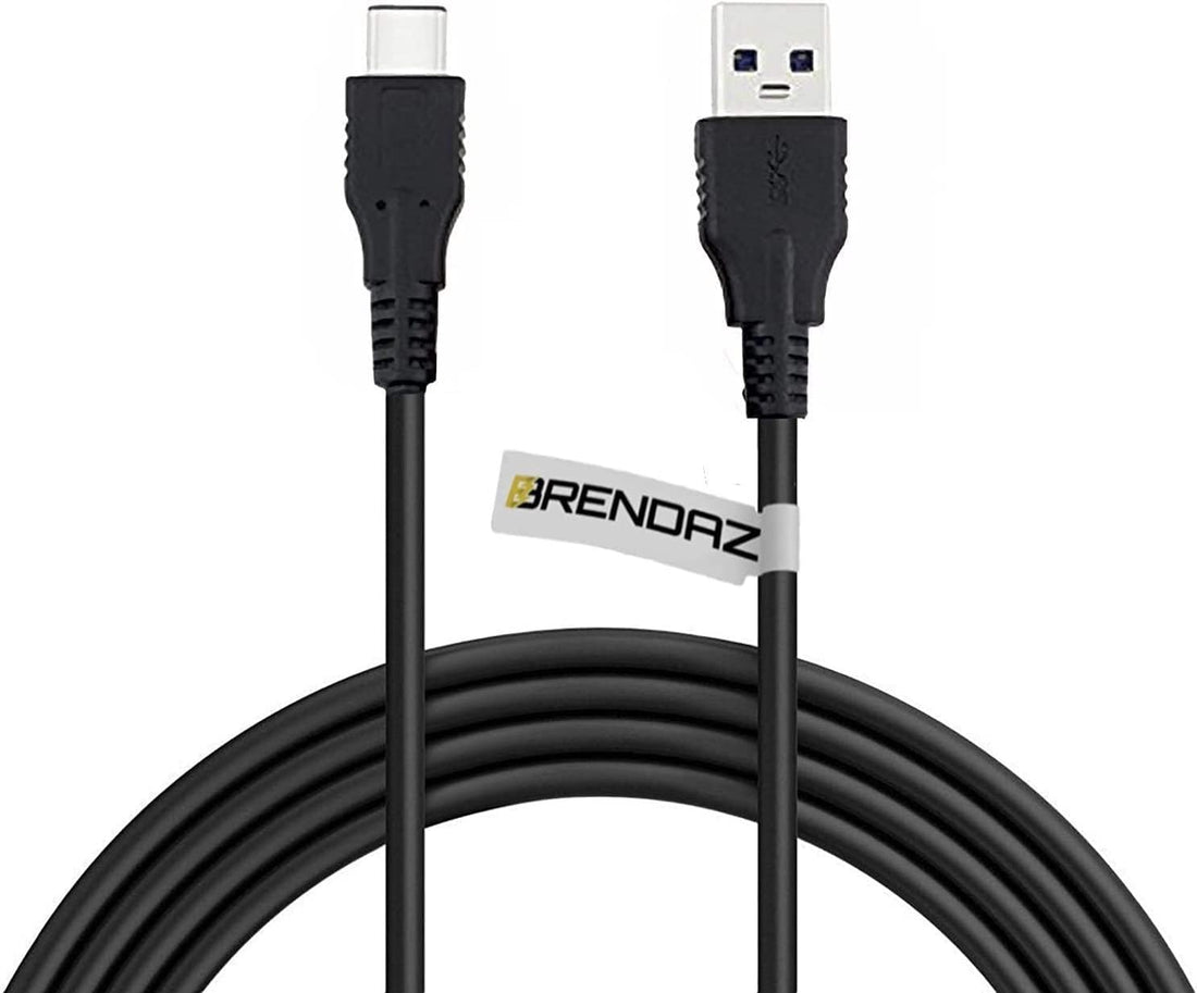 BRENDAZ Type C USB Cable, Replacement USB-C 3.1 Charge & Sync Cable Compatible with RODE VideoMic NTG Shotgun, PodMic USB, NT-USB Mini Microphone and More. (USB Type-C to USB-A)