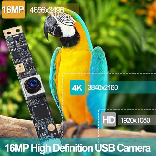 Camera Webcam: MMlove Auto Focus USB Camera Module Full HD – Side View