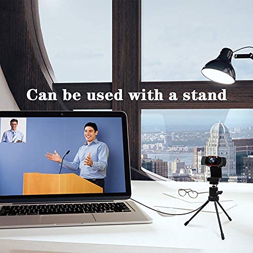Webcam Streaming: OBEST 1080P Webcam with Microphone – Side View