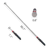 Gifts for Men 3PCS Telescoping Magnetic Pick Up Tool Extendable 31" 20 lb Telescopic Magnet Stick Gifts for Men/Boyfriend/Papa/Grandfather,Birthday for Auto Repairer Carpentry etc