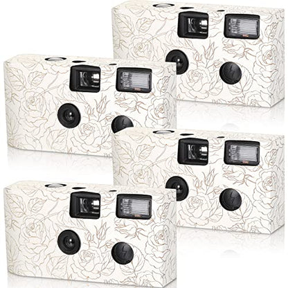 Zhengmy 4 Pack Disposable Camera for Wedding – Front View