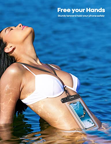 Lamicall Waterproof Phone Pouch Case – In Use