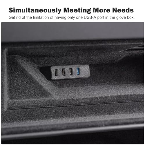 Leiakendi Glove Box USB Hub: Tesla 2024-2025 Model 3 – Packaging