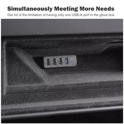 Leiakendi Glove Box USB Hub: Tesla 2024-2025 Model 3 – Packaging
