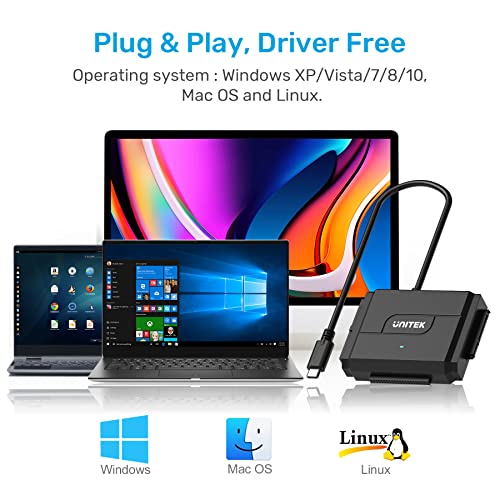 IDE SATA to USB C 3.0 Adapter – Packaging