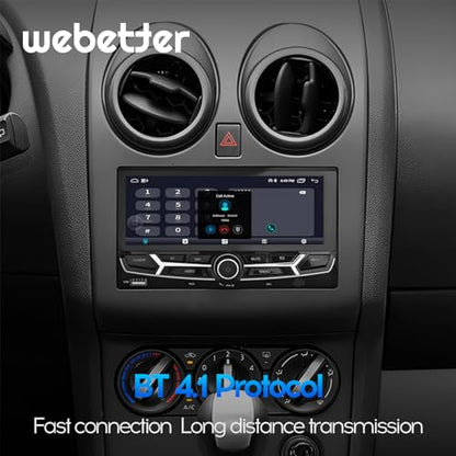 2024 Latest Original Car Style 6.9inch 2+32GB IPS Full – Back View