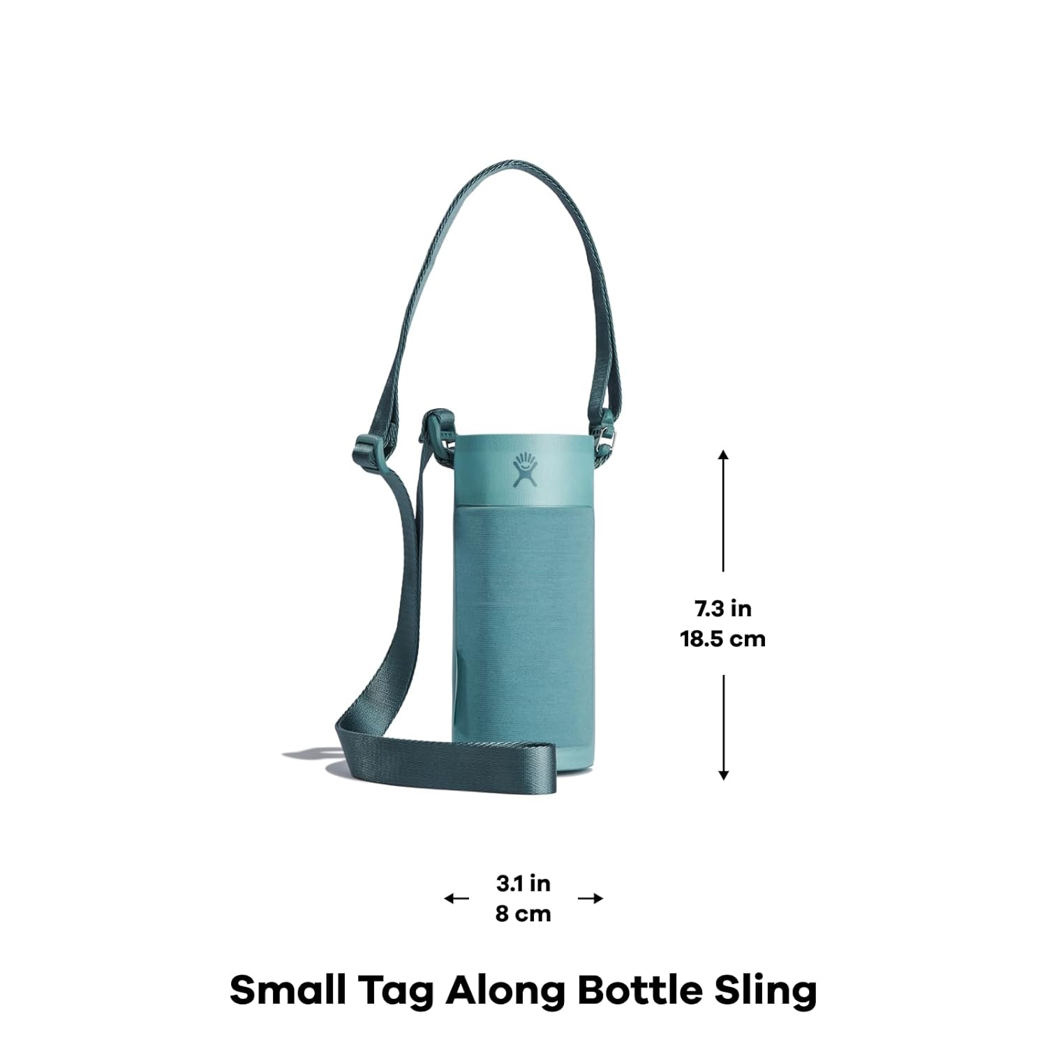 Hydro Flask Accessory Reusable Water Bottle Carrier Holder Small Packable Bottle Sling Yarrow - for 12 oz, 16 oz, 18 oz, 20 oz, 21 oz, and 24 oz Bottles - Adjustable, Collapsable, BPA-Free, Non-Toxic