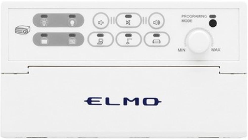 Elmo 1308 Model CRC-1 Switcher; Switch Between Computer, Document Camera, Or Video (DVD); Control Microphone Volume; Adjust AV Equipment Sound Volume