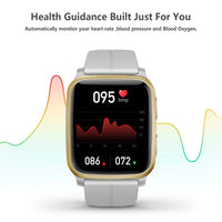 FITVII H56 Fitness Tracker Gold