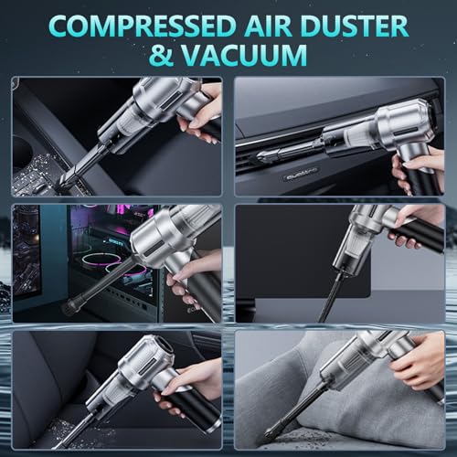Houscly Portable Cordless Vacuum – Close-up Detail