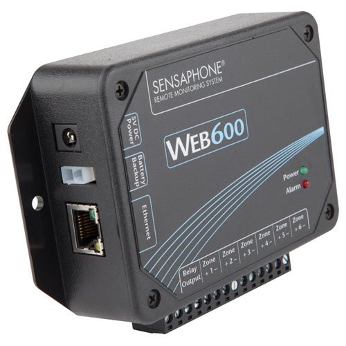 Sensaphone Web600: Advanced Web-Based Monitoring Alarm – Side View