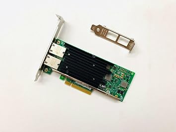 SXTAIGOOD for Intel X540-T2 10GB PCI-E X8 NIC Ethernet Converged Network Card, Dual Copper RJ45 Port with Intel X540 Chipset, Ethernet LAN Adapter Support Windows Server/Windows/Linux/ESX/Vmware