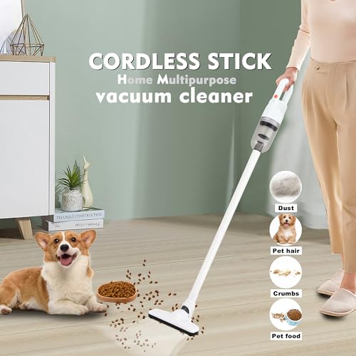 Vacuum Cleaner: SIPPON 6-in-1 Lightweight Stick Vacuum – Side View