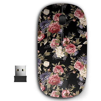 KAWAMOUSE Ergonomic: 2.4G Portable USB Wireless Mouse – Front View