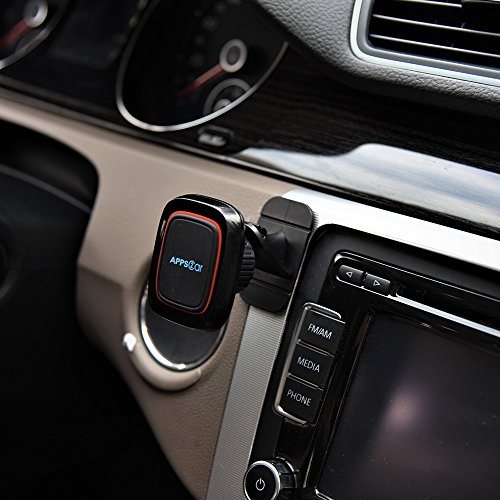 APPS2Car Magnetic Phone Holder for Car – Back View