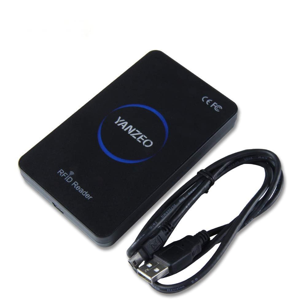 YANZEO SR380 Smart USB RFID ID Card Reader 125 Khz Proximity Sensor Smart Card Reader with USB Cable