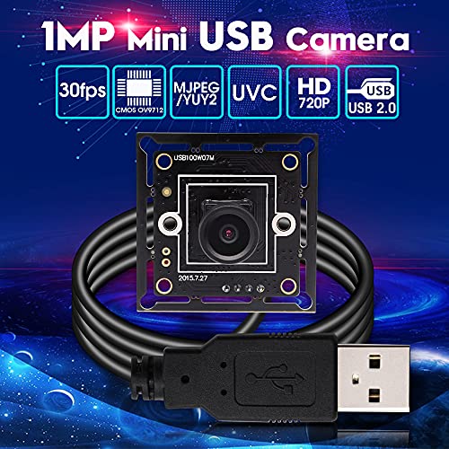 Camera Webcam: IFWATER USB Camera 720P – Side View
