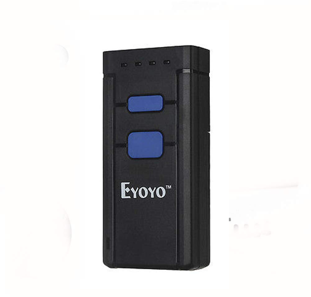 Eyoyo Portable Wired and 2.4G Wireless Mini Handheld CCD Barcode Scanner for POS, iPad, iPhone, Android Phones, Tablets or Computers with Receiver