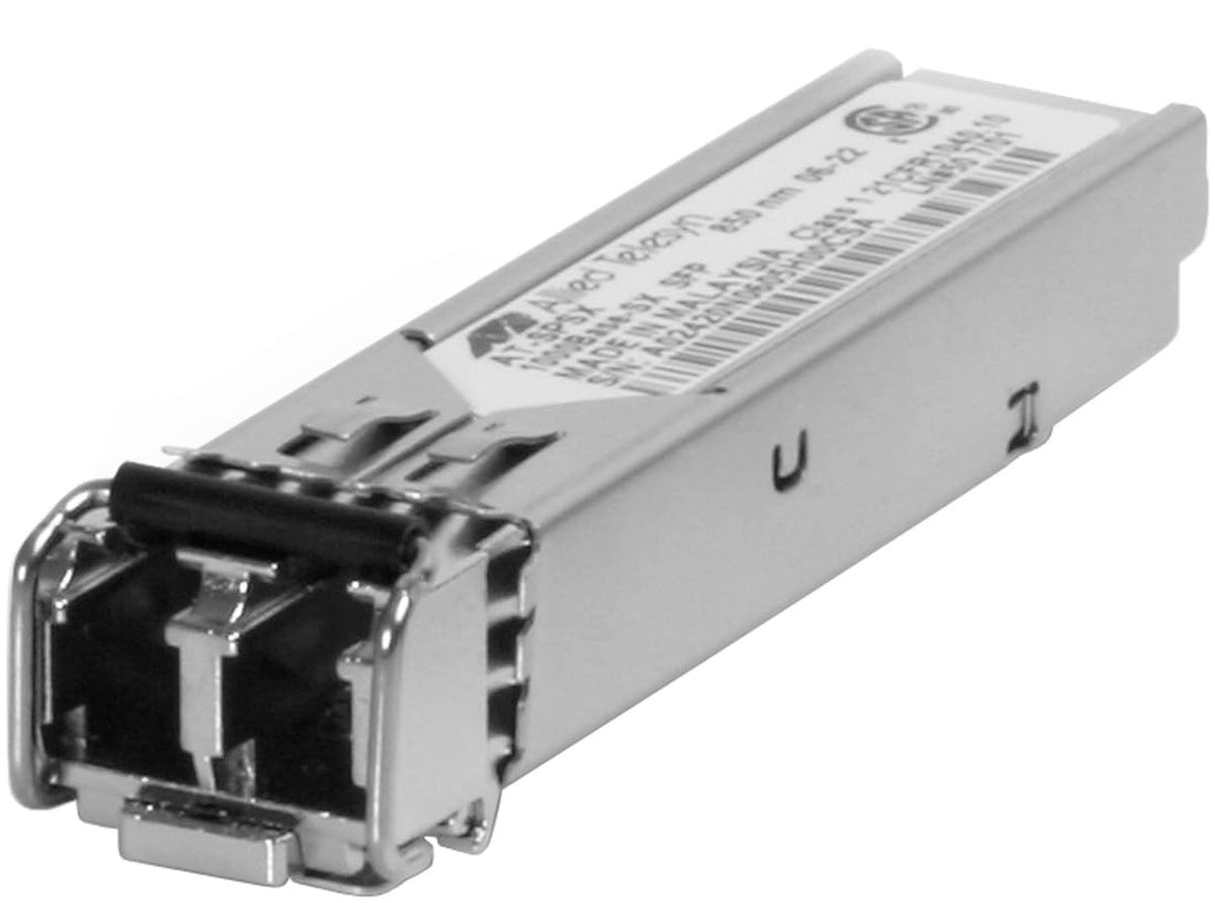 Allied Telesis AT-SPSX-90 at SPSX - SFP (Mini-GBIC) transceiver Module - Gigabit Ethernet - 1000Base-SX - LC Multi-Mode - up to 1800 ft - 850 nm