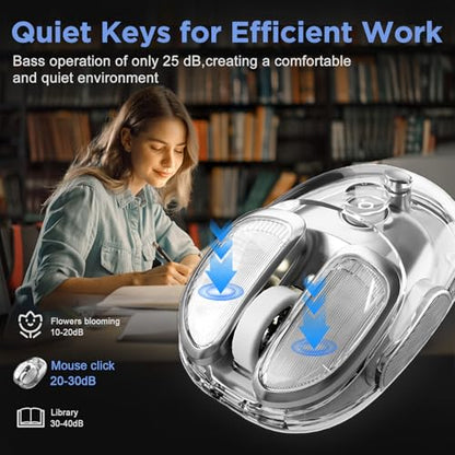Wireless Mouse: MIKIBY Q9 Dual Mode 2.4G BT – In Use