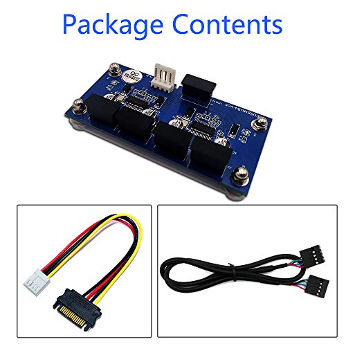 9pin USB Hub: Premium 9-Pin to 4 Female Extension Cable and – Feature Highlight