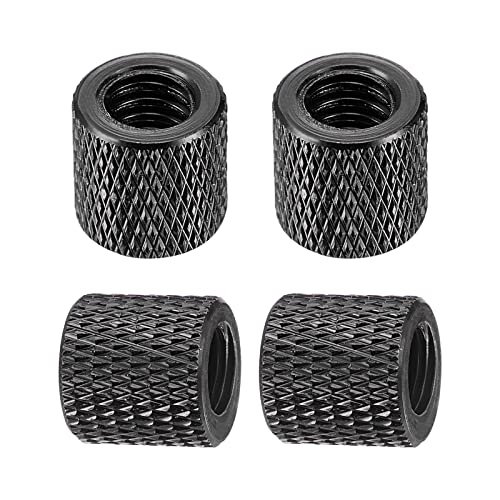 DTGN 1/4"-20x0.39(DxH) Tripod Nuts – Front View