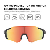 ROCKBROS Polarized Sunglasses UV Protection Cycling Glasses Lightweight Driving Hiking Golf Fishing Sports Sunglasses