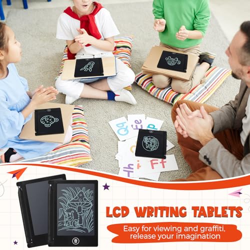 Writing Tablet: Nezyo 16 Pieces 4.5 Inch Mini LCD – In Use