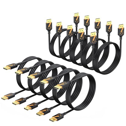 DisplayPort Cable Male to Male – Front View