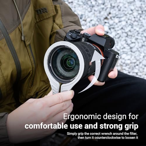 [Upgraded Version] 3 Packs Camera Lens Filter Wrench Kit – In Use