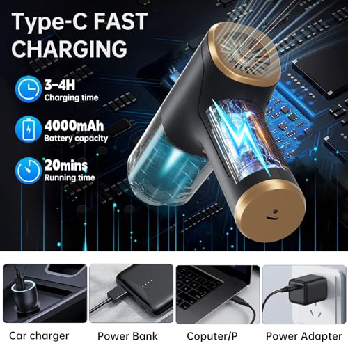 Vacuum Car: Nosader Handheld Car Vacuum 12000PA High Power – Packaging